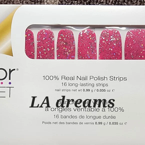 Color Street Pink and Purple Press-On Nails - Picture 4 of 5
